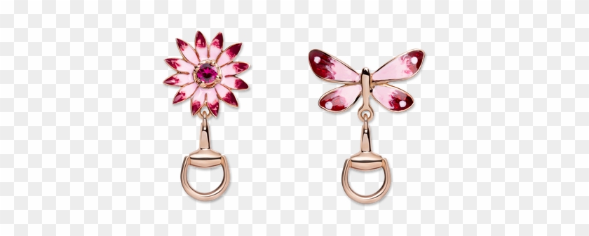 Gucci Gucci Flora Earrings - Earring Clipart #348719