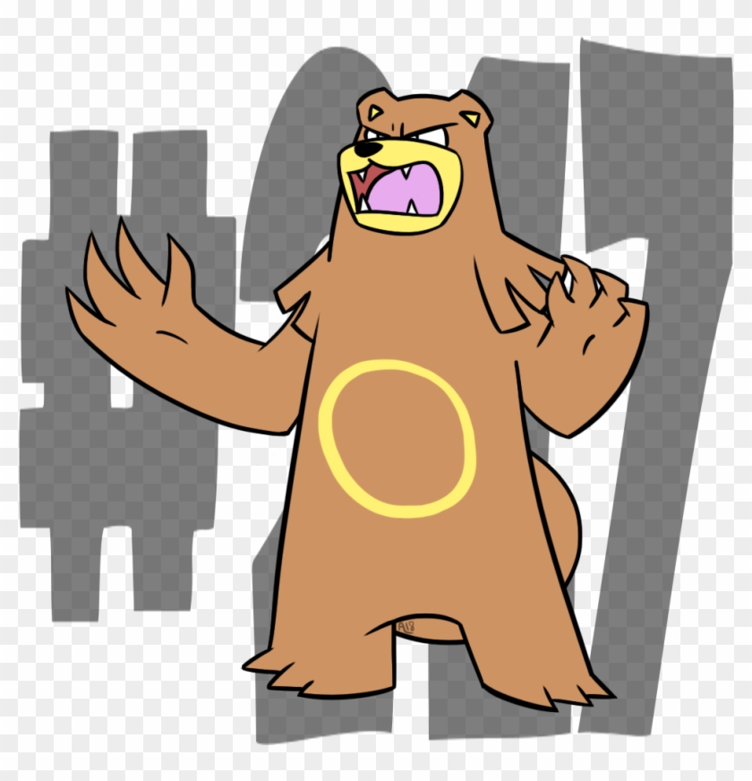 #ursaring #pokemon #pokemonaday - Cartoon Clipart