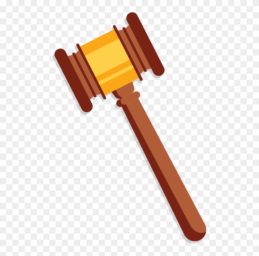 498 X 753 7 - Judges Hammer Png Clipart