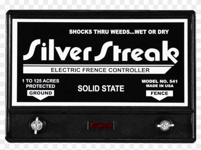 Electric Fence Light - Silver Streak 541 Fence Charger Owners Manual Clipart #349190
