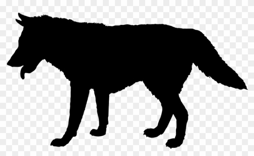 Graphic Black And White Stock Walking Clipart Black - Animal Silhouette Png Transparent Png