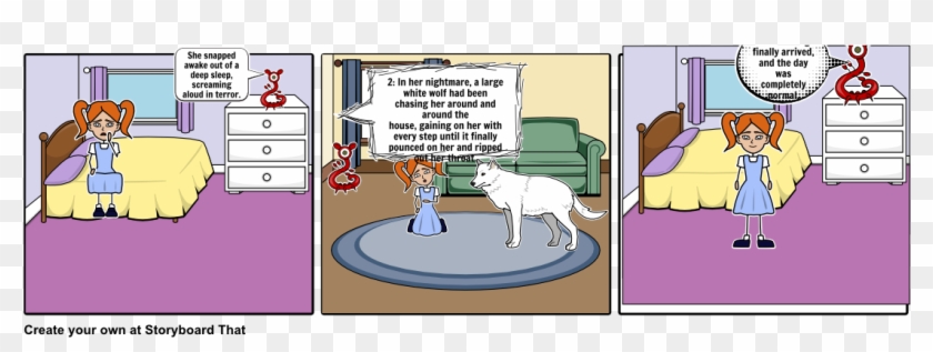 White Wolf - Cartoon Clipart