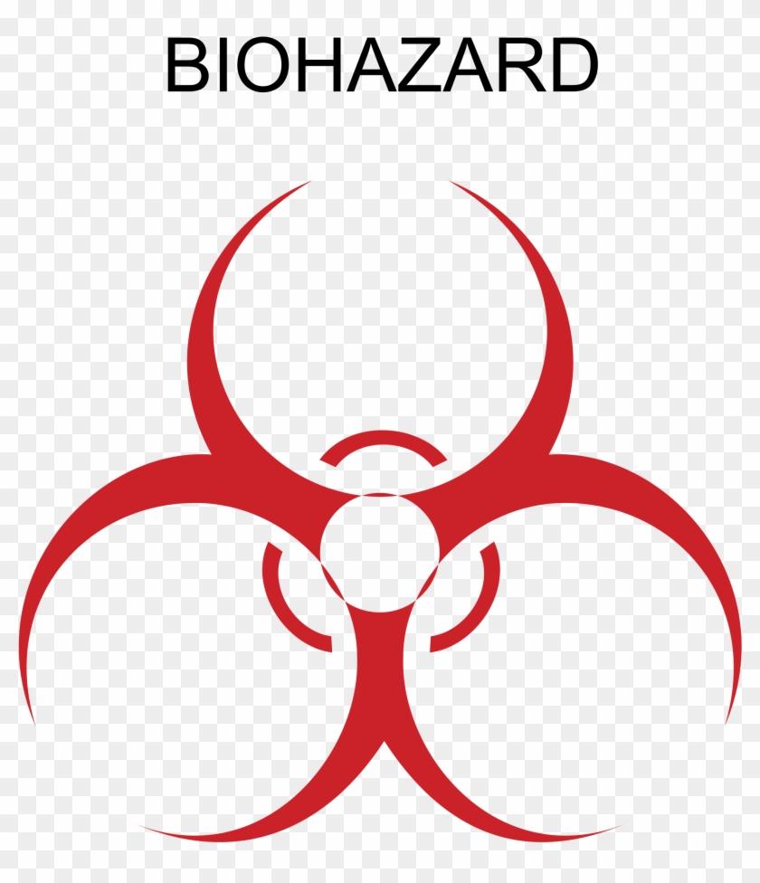 Biohazard Logo Png Transparent - Biohazard Logo Transparent Clipart #349396
