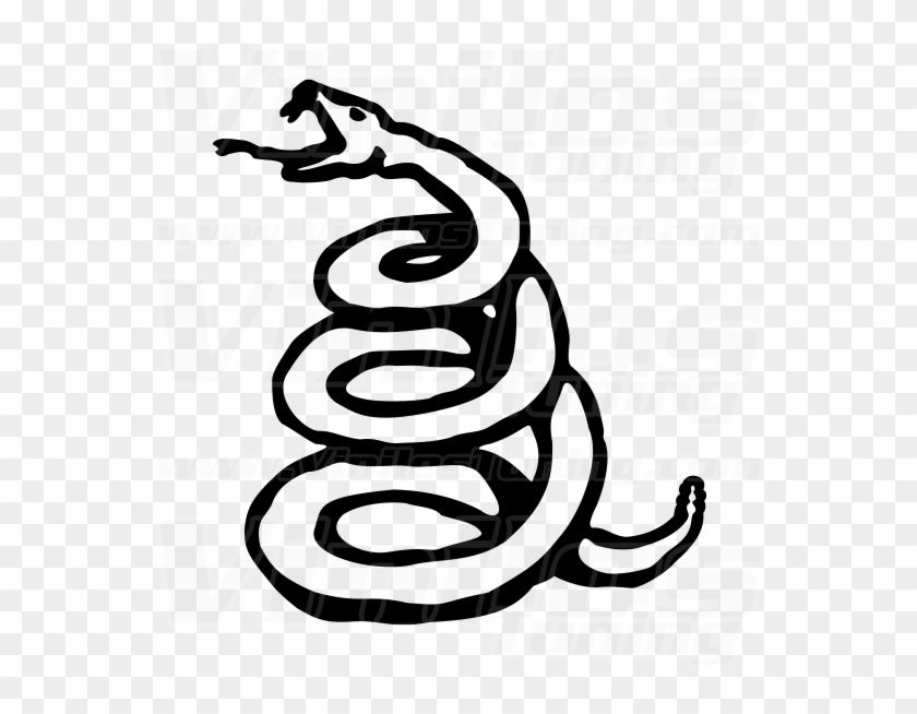 800 X 800 1 - Metallica Snake Clipart