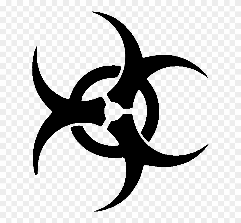Biohazard Png - Tattoo For Neck Png Clipart #349632