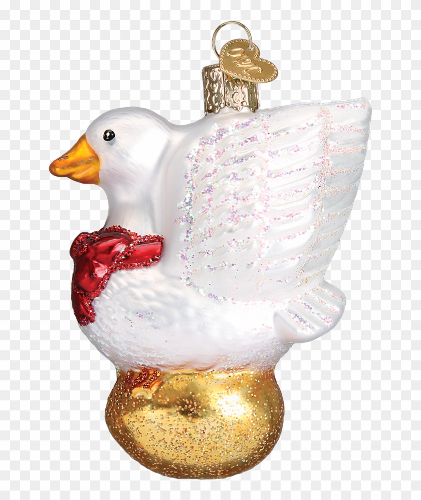 Goose That Laid The Golden Egg Ornament - New Orleans Saints Christmas Png Clipart