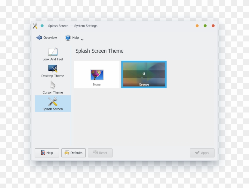 Enter Image Description Here - Kde Splash Screen Theme Clipart