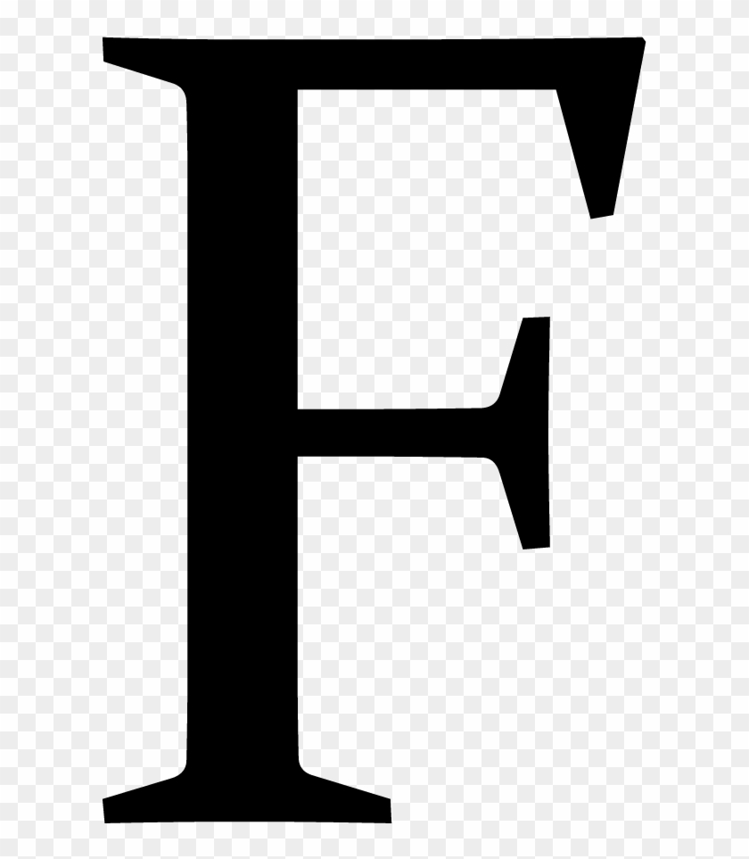 Letter F Png - Portable Network Graphics Clipart