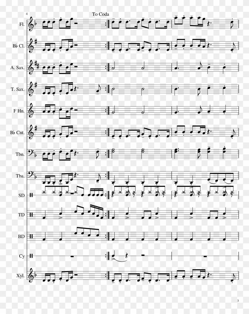 Another One Bites The Dust Sheet Music Composed By - Father Stretch My Hands Pt 1 Sheet Clipart