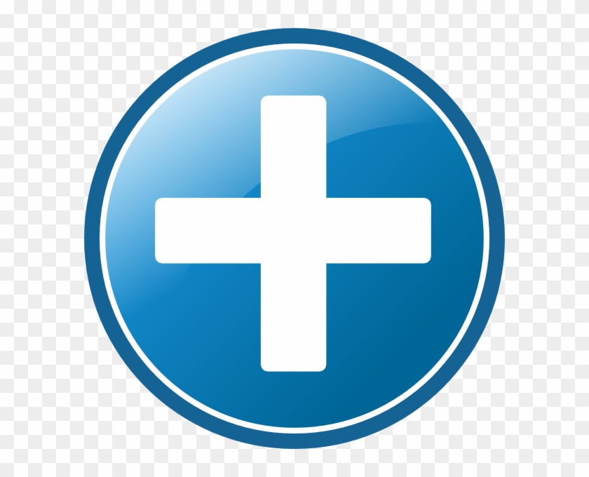 Add Button Svg Clip Arts 600 X 600 Px - Blue Add Button Png Transparent Png