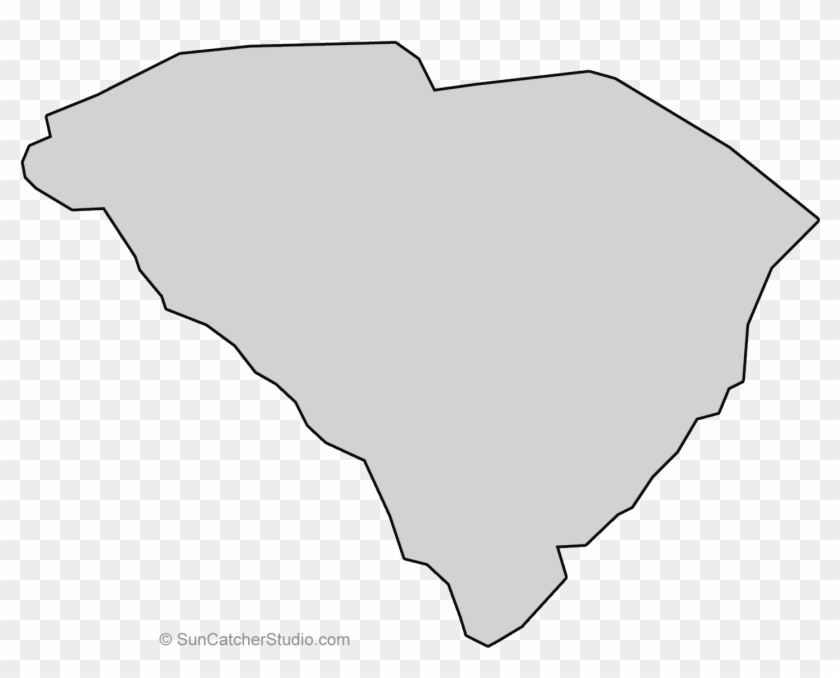 North Carolina State Outline Png - Georgia Clipart
