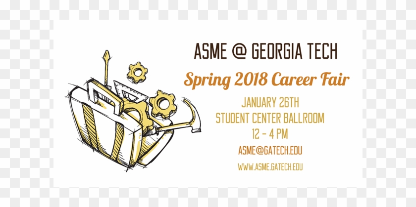Asme Spring Mechanical Engineering Career Fair - Illustration Clipart