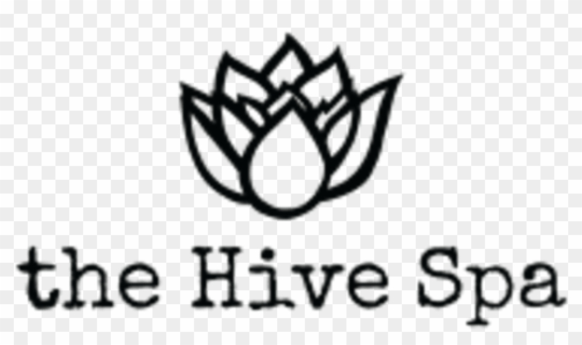 The Hive Spa Logo - Line Art Clipart #3402479