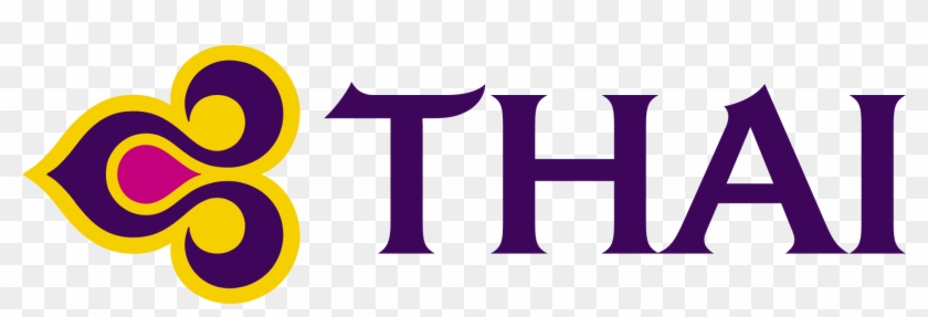 Thai Airways Logo, Logotype, Emblem - Thai Airlines Logo Png Clipart