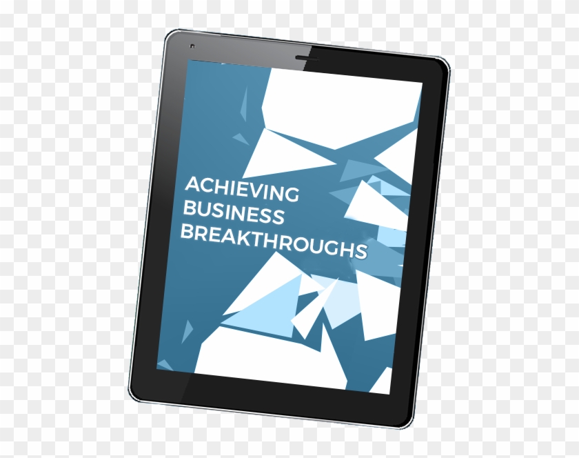 Achieving Business Breakthroughs With Cloud Erp - Tablet Computer Clipart #3402893