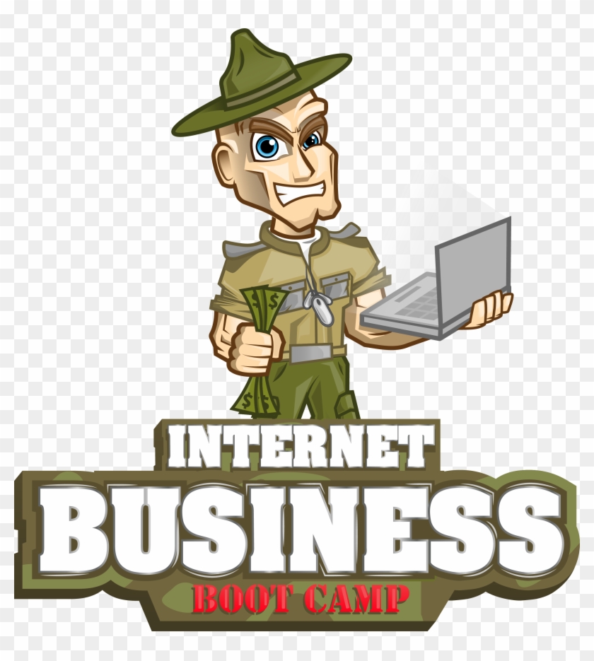 Internet Business Boot Camp Get Your Online Presence - Cartoon Clipart #3403502