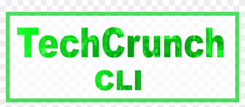 Techcrunch-cli - Graphic Design Clipart #3403541