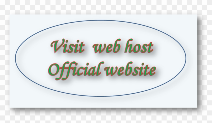 Click Here To Visit Web Host - Calligraphy Clipart