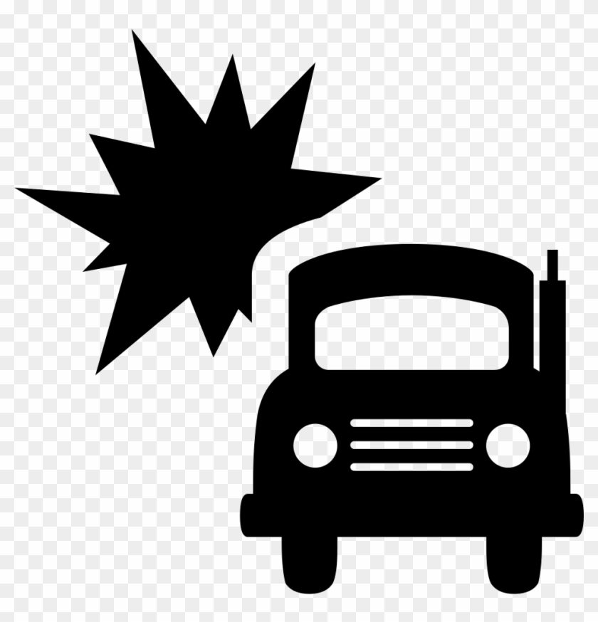 Png File Svg - Truck Accident Icon Png Clipart #3403647