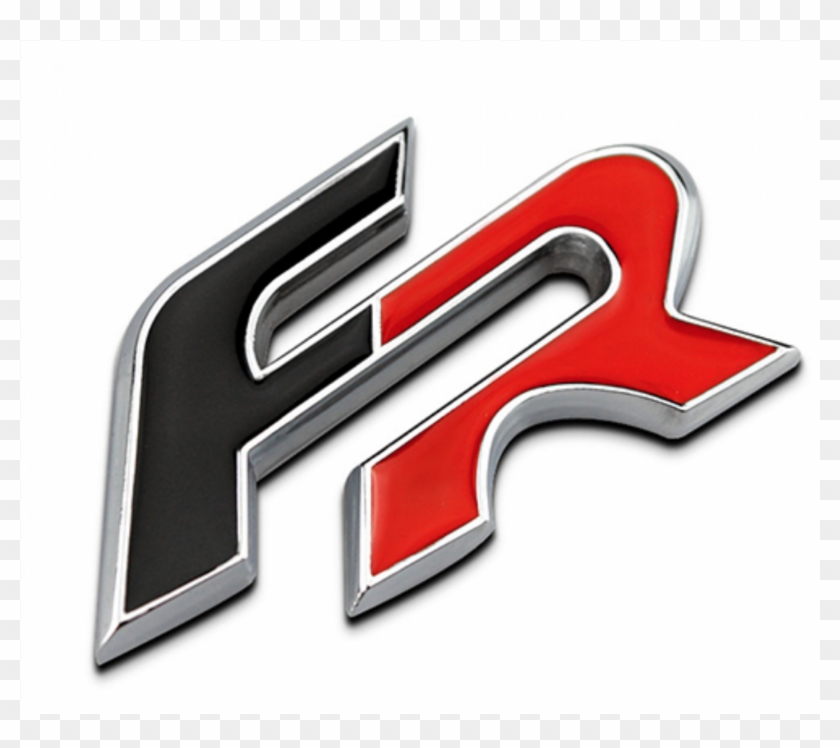 Seat Ibiza Fr Badge On Car Clipart