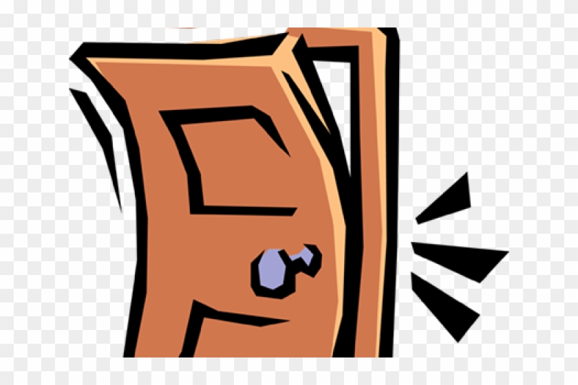 Closed-door Cliparts - Slamming Door Clip Art - Png Download