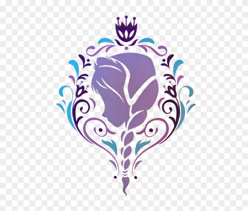 Disney Princess - Frozen Anna Silhouette Clipart #3404543