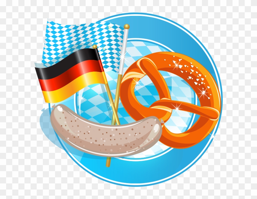 Vector Black And White Library Collection Of High Quality - Oktoberfest Food Clip Art - Png Download #3404547