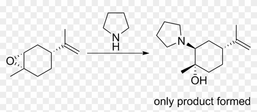 Pyrrolidine Addition To Limonene-derived Epoxide - Biznet Software Clipart #3404985