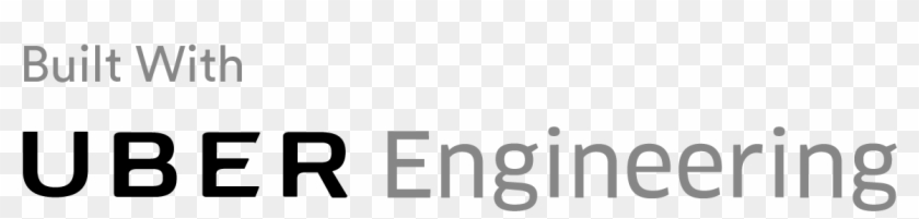 Built With Uber Developers - Monochrome Clipart