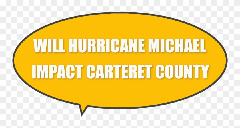 Hurricane Michael Impacts Carteret County In Eastern - Circle Clipart