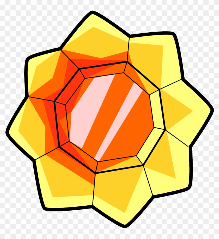 Pokemon Fire Red Transparent Badges , Png Download - Pokemon Thunder Badge Clipart #3405650