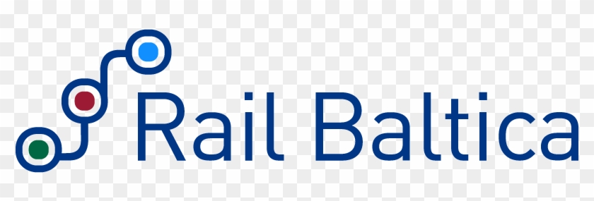 Rail Baltica Logo In White - Rail Baltica Clipart #3406821