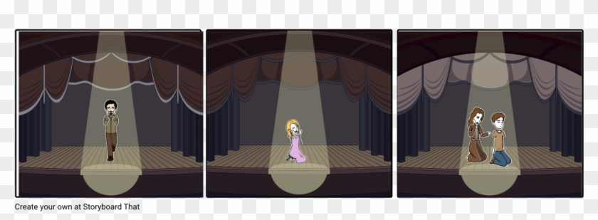 Les Miserables - Storyboard Hamlet To Be Or Not Clipart