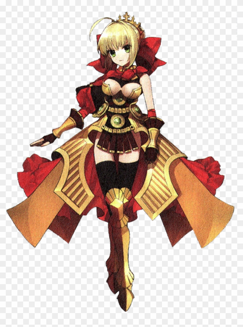 Who Would You Summon In Fate Stay Night Zero Extra Saber Nero Bondage Clipart Pikpng