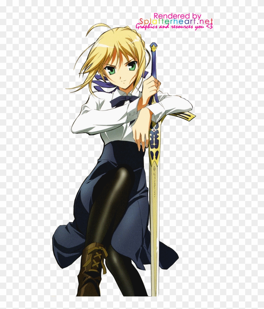 Photo Saber - Saber Fate Stay Night Clipart