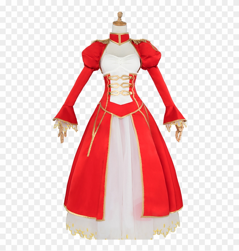 Spot Uwowo Youwowo Fate/grand Order My King Saber Red - Fate Extra Last Encore Saber Outfit Clipart #3407246