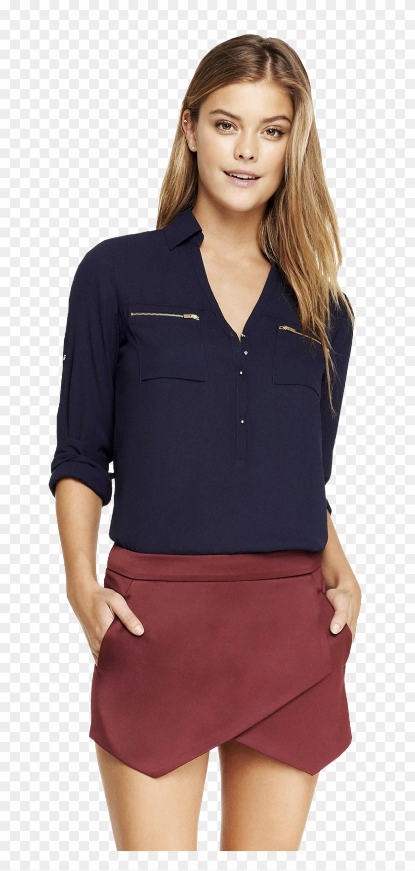 Nina Agdal Png Hd - Miniskirt Clipart