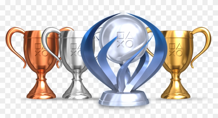 Zdroj - Playstation - Psn Trophies Png Clipart