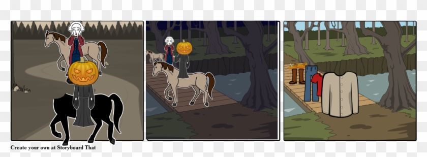 Sleepy Hollow - Cartoon Clipart #3408071