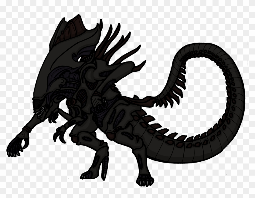 The Alien Queen - Xenomorph Queen No Background Clipart