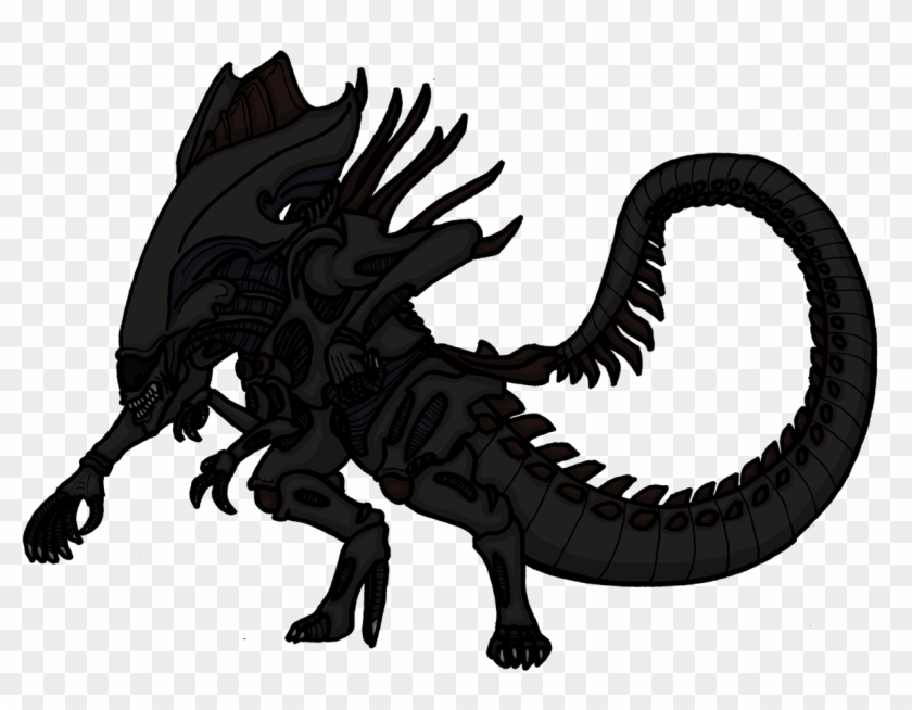 The Alien Queen - Xenomorph Queen No Background Clipart #3408134