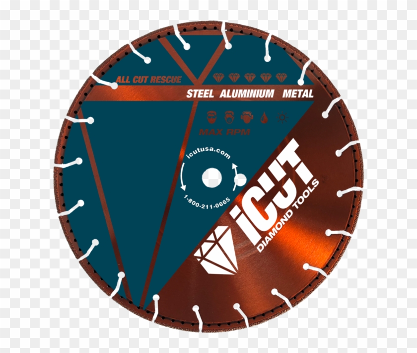 Rescue Demolition Diamond Blade For Pvc Iron Ductile - 藤 輪 家紋 Clipart #3408768