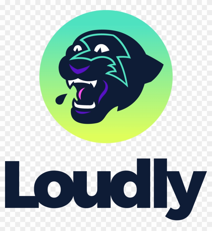 Follow Us - Loudly Logo Clipart #3408884