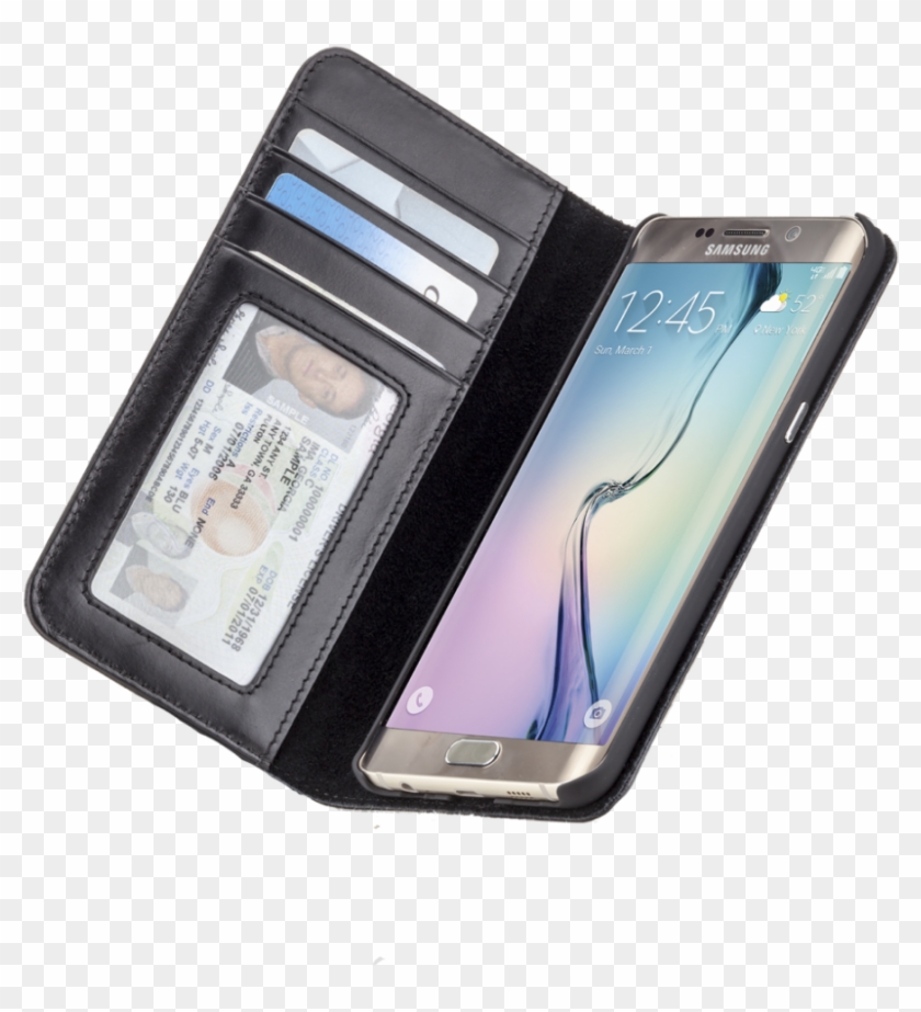Case-mate Wallet Folio Case For Samsung Galaxy S6 Edge - Smartphone Clipart