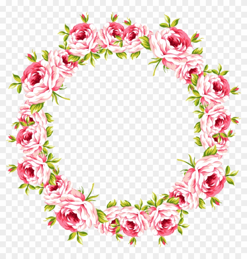 #frame #marco #flores #flower #hear #love #cute #corazon - Frame De Flores Png Clipart #3409692