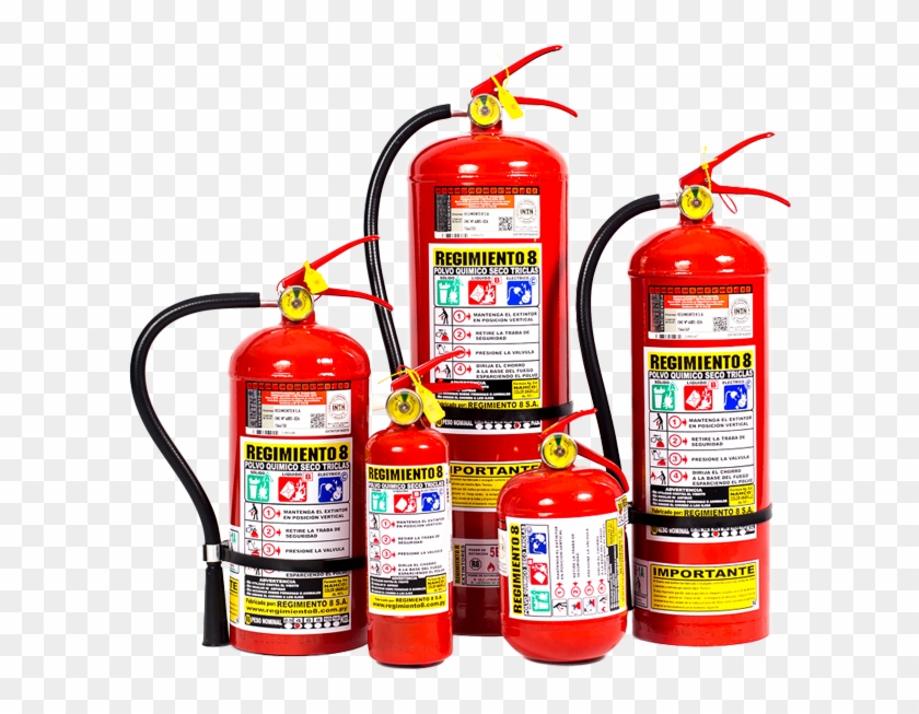 Extintores, Mangueras, Señalización, Equipos Fijos, - Extintores Regimiento 8 Clipart