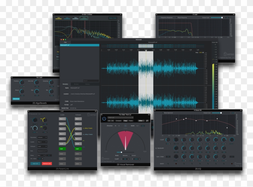 Resample Plugins Bundle - 2nd Sense Audio Plugins Bundle V1 0.0 Clipart