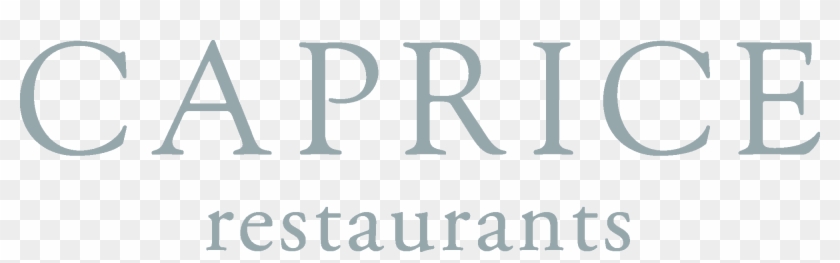 Caprice Restaurants Logo - Calligraphy Clipart #3410160