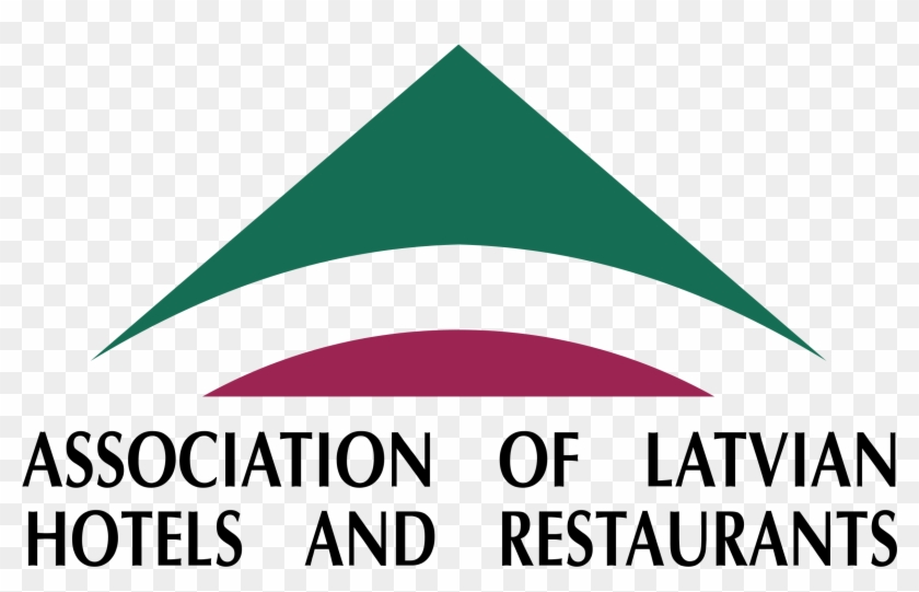 Association Of Latvian Hotels And Restaurants Logo - Triangle Clipart #3410245