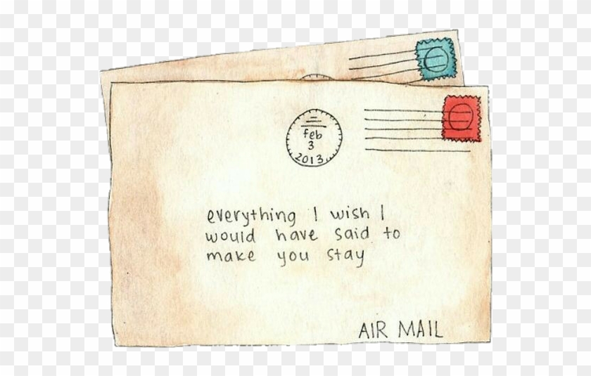 Especial Cartas - Overlays Transparent Tumblr Cartas Clipart #3410373